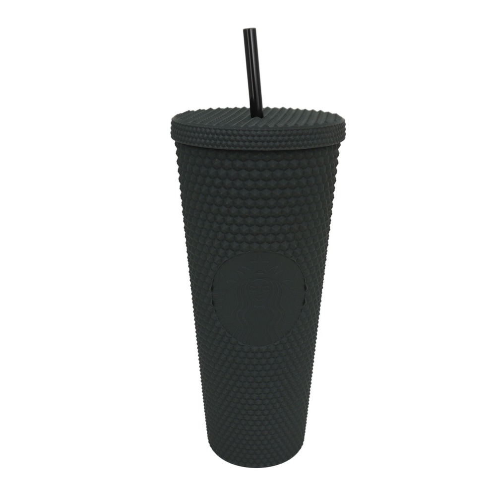 Starbucks‎ Disney World 50th Anniversary Matte Black Studded Tumbler 24oz Cup